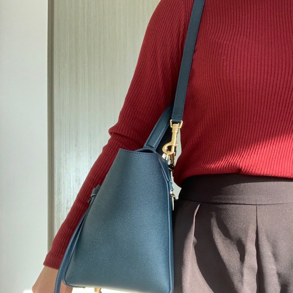 Celine Mini Belt Bag in Abyss Blue - Tote, Satchel, Work Bag - Picture 14 of 16
